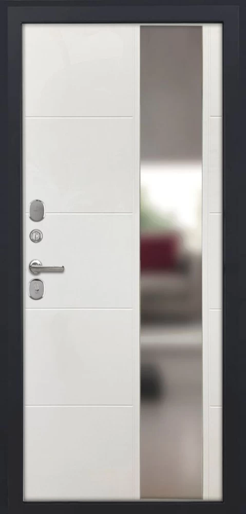 Входная дверь ДвериПРО L-3b ФЛЗ-649 капучино (зеркало) DPRO196797 внутренняя сторона