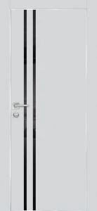 Межкомнатная дверь PX-11  AL кромка с 4-х ст. Сапфир матовый