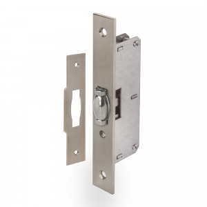 Защелка врезная METLR-155B ролик SN мат.никель