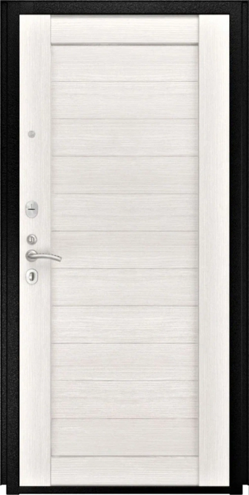 Входная дверь ДвериПРО Аура СБ-3 листв. бел. (21 беленый дуб) DPRO196767 внутренняя сторона